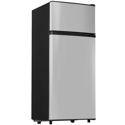 Manastin 4.5 Cu.Ft Mini Fridge Freezer for Dorm/Office, 2-Door, Quiet | Fridge.com