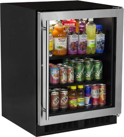 Marvel 24 Inch 24" Built In Undercounter Counter Depth Compact All-Refrigerator MARE124SG31A | Fridge.com