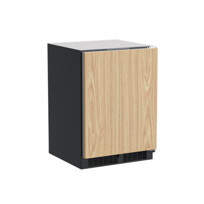5.7 Cubic Feet Black/Brown Built-In Kegerator with Adjustable Temperature | Fridge.com