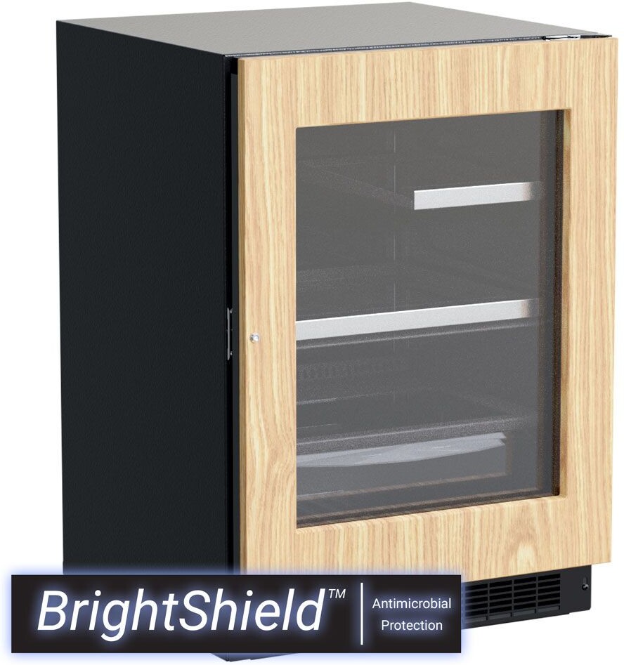 Marvel 24"W. Professional 5.5 Cu.Ft. Built-In Refrigerator - Panel Ready Frame With Glass - View 1 | Fridge.com
