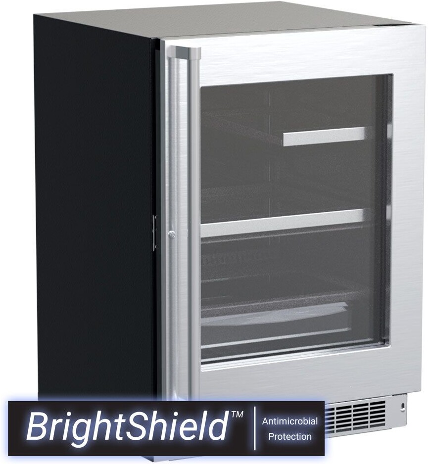 Marvel 24"W. Professional 5.5 Cu.Ft. Built-In Refrigerator - Panel Ready Frame with Glass | Fridge.com
