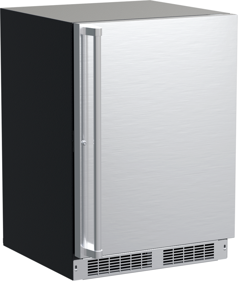 Marvel 24"W. Professional 4.9 Cu.Ft. Built-In Refrigerator Freezer - Stainless Steel | Fridge.com
