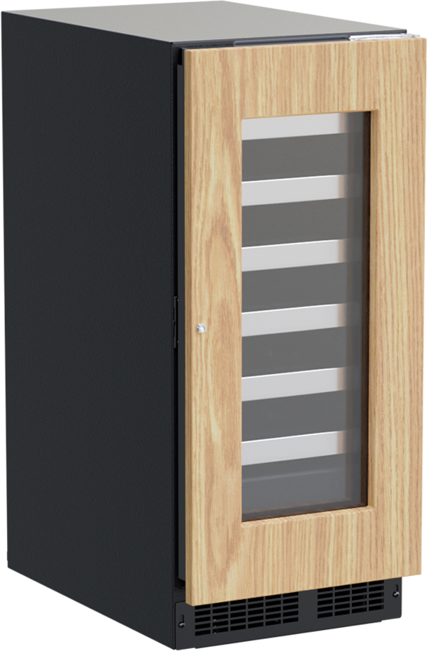 Marvel 15"W. Professional 2.7 Cu.Ft. Built-in Single Zone Wine Refrigerator - Panel Ready Frame with Glass | Fridge.com