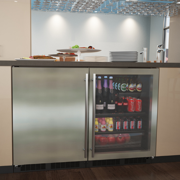 Marvel 24" Built In Undercounter Beverage Center MABV224SG31A - View 6 | Fridge.com