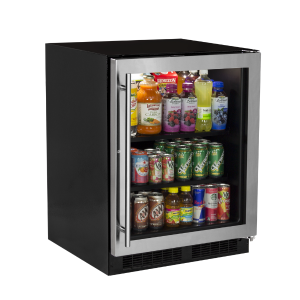 Marvel 24 Inch 24" Built In Undercounter Counter Depth Compact All-Refrigerator MARE124SG31A - View 2 | Fridge.com