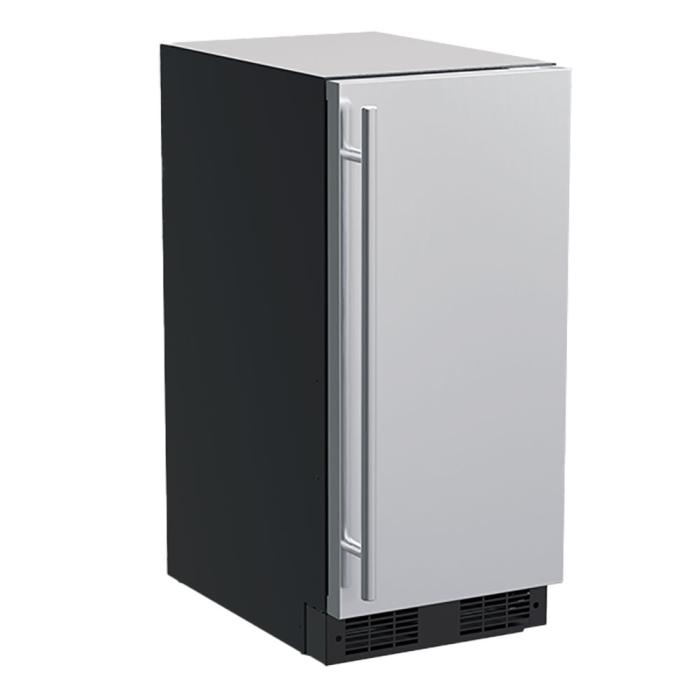 Marvel 15"W. Classic Built-In 39 lb. Daily Production Clear Ice Machine - Stainless Steel - View 2 | Fridge.com