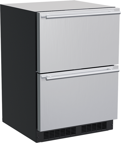Marvel 24 Inch 24" Refrigerator Drawers MLDR224SS61A | Fridge.com