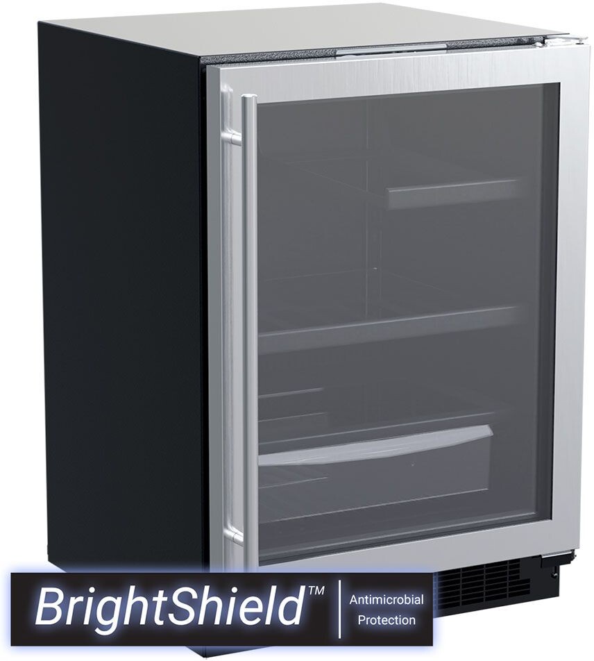 Marvel 24 Inch 24" Built In Undercounter Counter Depth Compact All-Refrigerator Mlre224sg81a - View 1 | Fridge.com