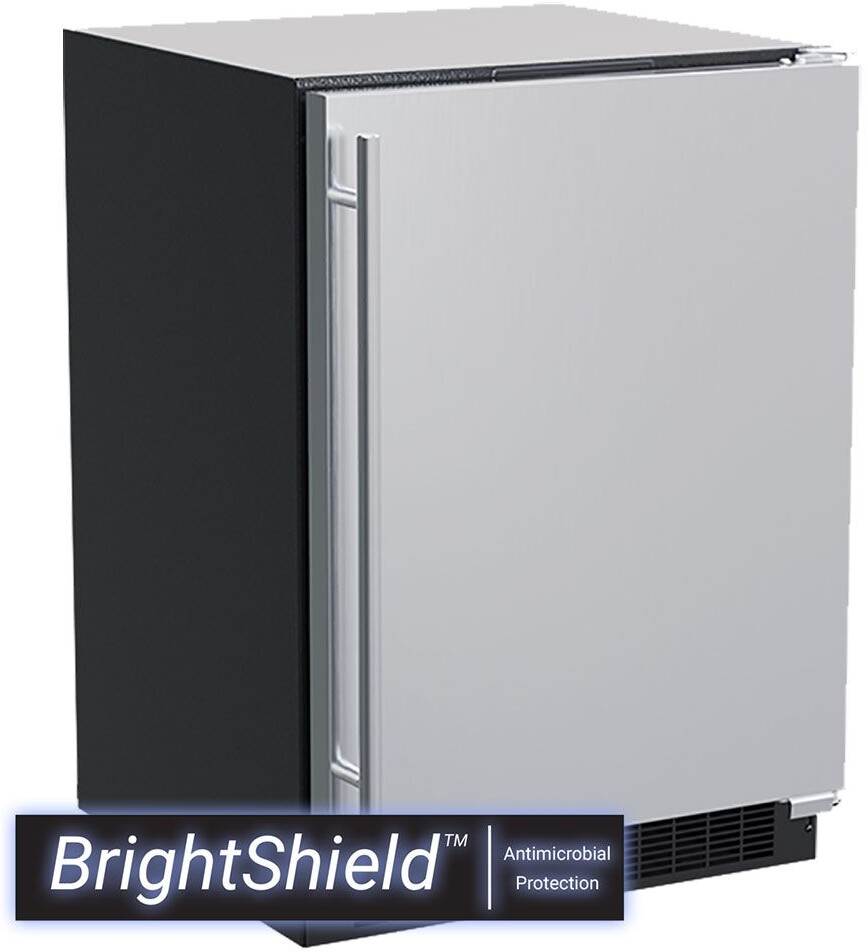 Marvel 24 Inch 24" Built In Undercounter Counter Depth Compact All-Refrigerator Mlre224ss81a - View 1 | Fridge.com