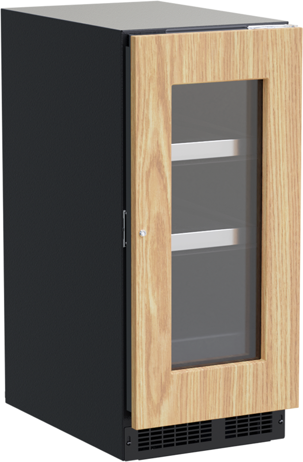 Marvel 15"W. Professional 2.7 Cu.Ft. Built-In Dual Zone Beverage Center - Panel Ready Frame with Glass — FIN-0015570 | Fridge.com