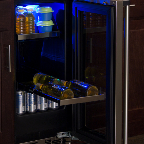 Marvel 15" Built In Undercounter Beverage Center MPBV415SG31A - View 5 | Fridge.com