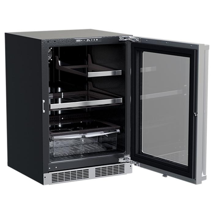 Marvel 24 Inch Professional 24" Built In Undercounter Counter Depth Compact All-Refrigerator MPRE424SG81A | Fridge.com