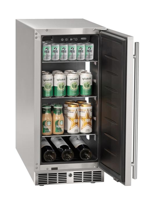 Marvel 15 Inch Built In Undercounter Compact All-Refrigerator MRRE215SS31A | Fridge.com