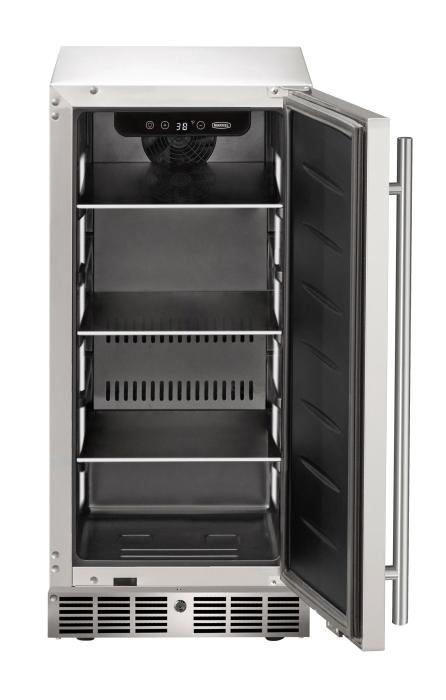 Marvel 15 Inch Built In Undercounter Compact All-Refrigerator MRRE215SS31A | Fridge.com