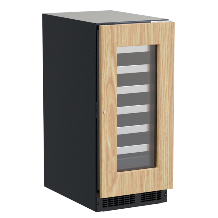 Marvel Appliances Single Zone 14.88'' Built-In 24 Bottle Built-In With Reversible Door - View 2 | Fridge.com