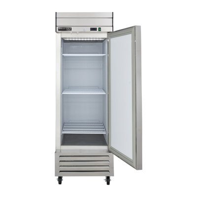 Maxx Cold V-Series 1 Door Reach-In Freezer, Bottom Mount, In Stainless Steel | Fridge.com