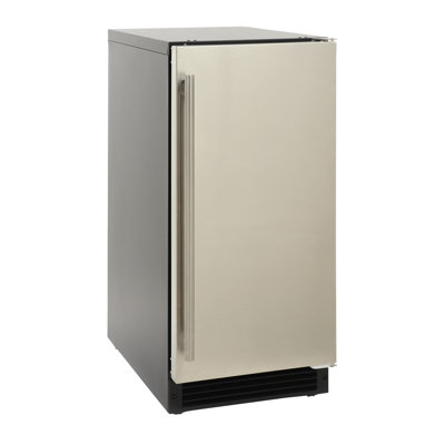 Maxximum Premium Outdoor Full Dice Ice Machine, in Stainless Steel | Fridge.com