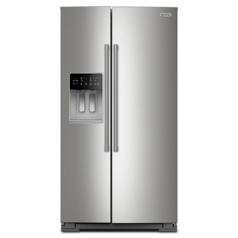Maytag 36 Inch 36" Counter Depth Side-By-Side Refrigerator Mrsc6636rz - View 4 | Fridge.com