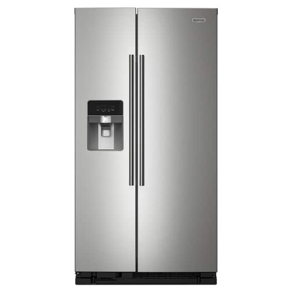 Maytag 36 Inch Performance 36" Side-By-Side Refrigerator MRSF4036PZ - View 5 | Fridge.com