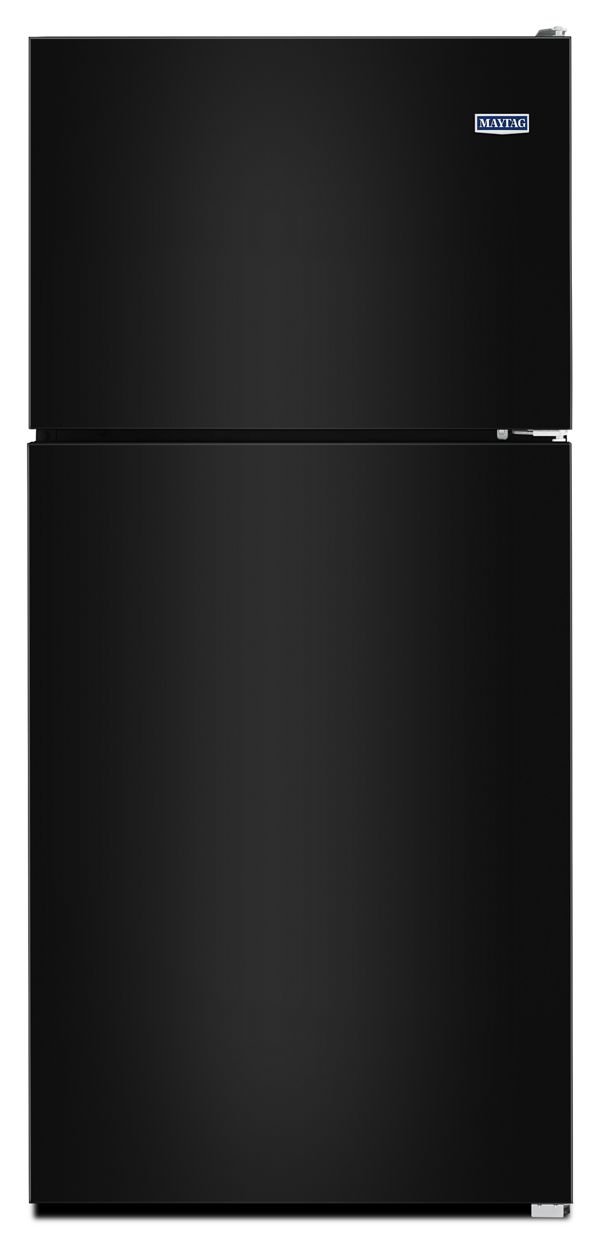 Maytag 33 In. Wide Top Freezer Refrigerator W/ Powercold Feature, 21 Cu. Ft. In Black Ice | Fridge.com