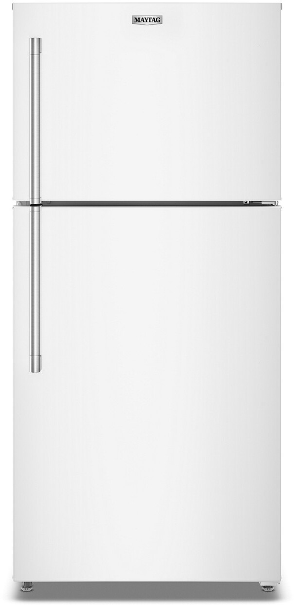 30 in. Wide 19 cu. ft. Top-Freezer Refrigerator with Garage Mode - White | Fridge.com