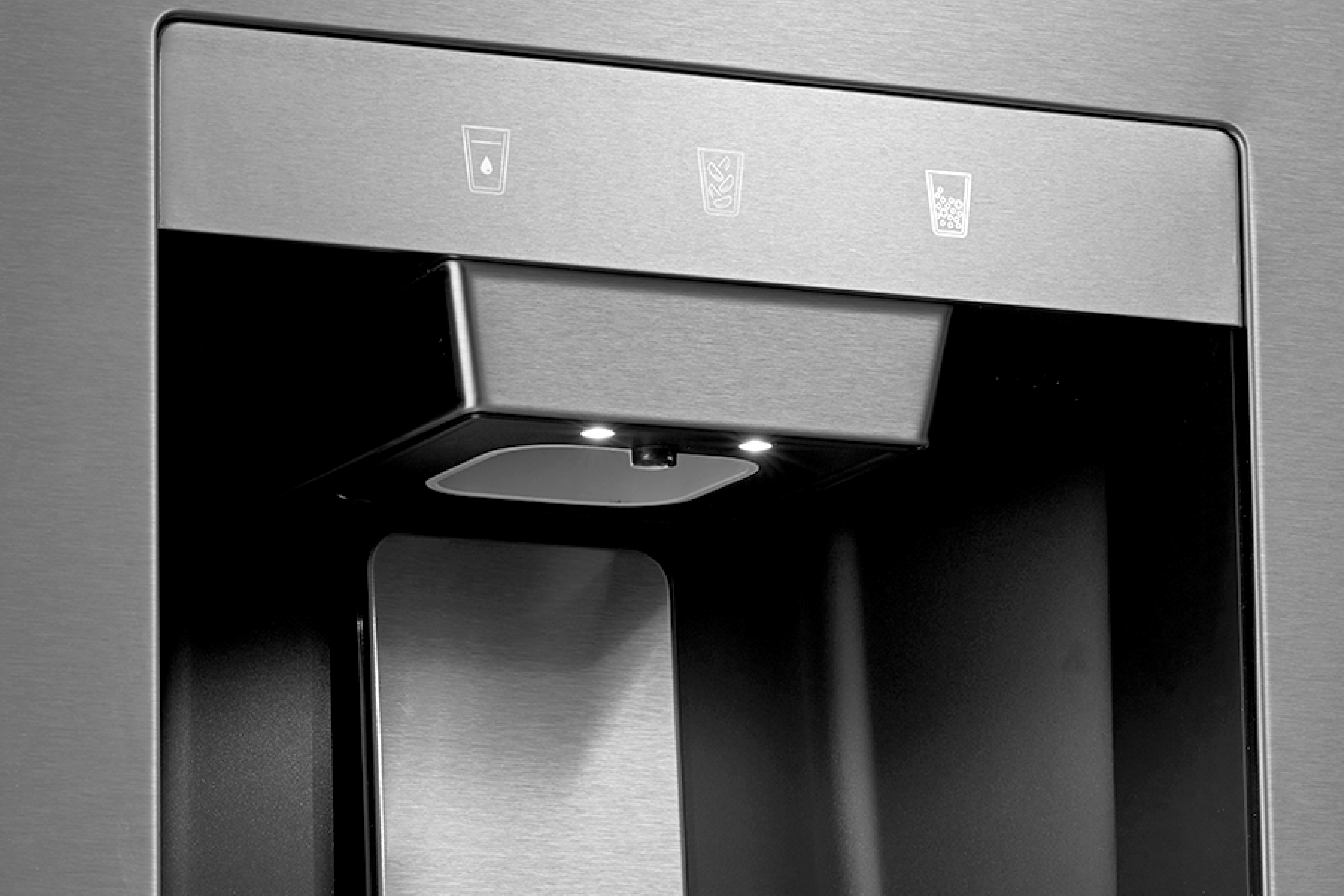 Midea 36 Inch 36" French Door Refrigerator MRF29D6AST - View 4 | Fridge.com