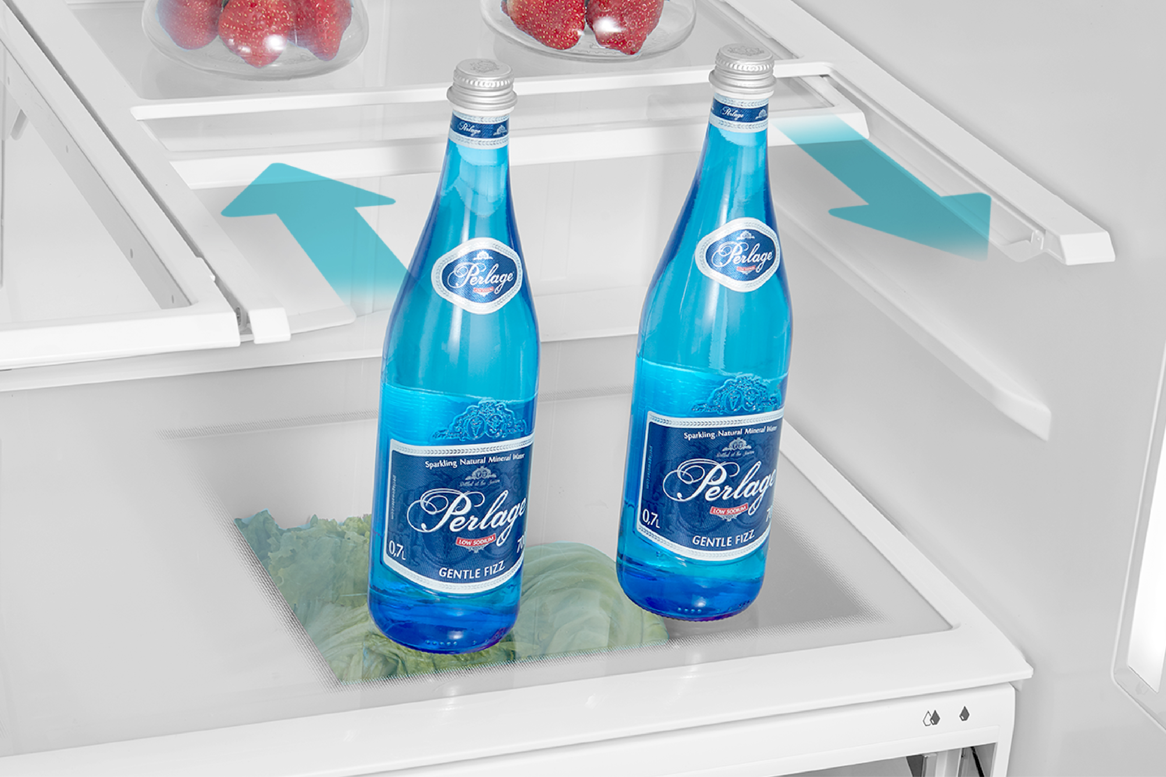 Midea 36 Inch 36" French Door Refrigerator MRF29D6AST - View 6 | Fridge.com