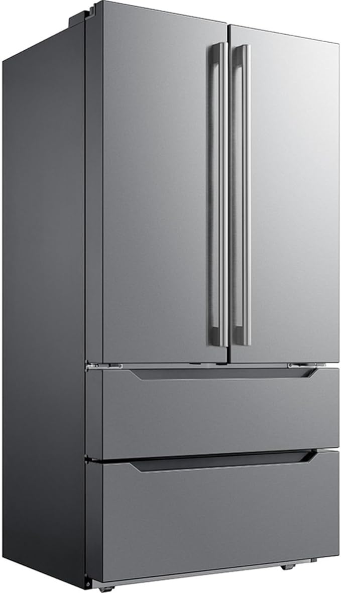 Midea 22.5 Cu. Ft. Counter-Depth 4-Door French Door Refrigerator | Fridge.com