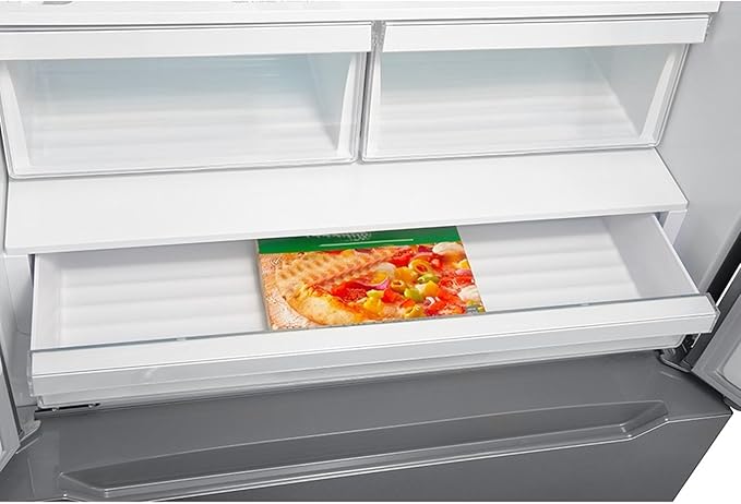 Midea 22.5 cu. ft. Counter-Depth 4-Door French Door Refrigerator - View 6 | Fridge.com