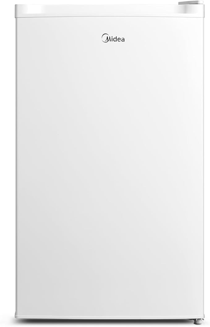 Midea WHS-109FW1 Upright Freezer, 3.0 Cubic Feet Mini Freezer, For Kitchen Apartment Office Basement or Dormitory, White | Fridge.com