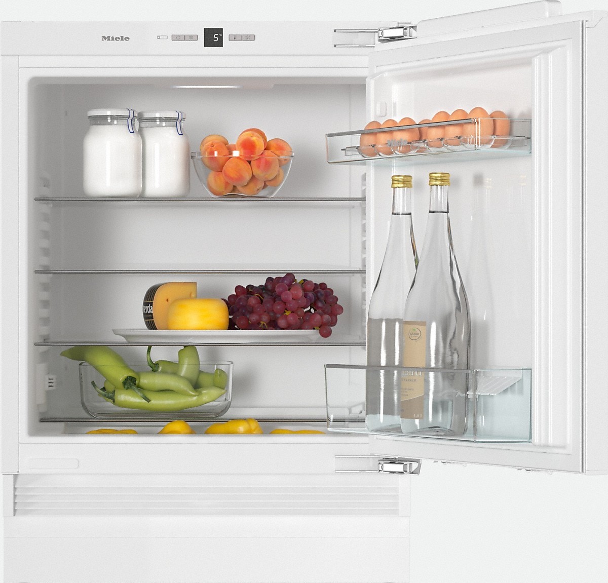 Miele 24 Inch Built In Undercounter Counter Depth Compact All-Refrigerator K31222UI — FIN-0018210 | Fridge.com