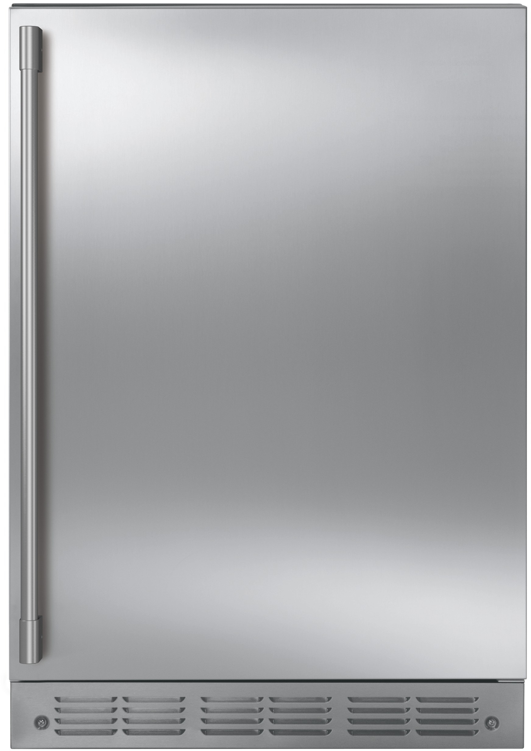 4.25 Cu. Ft. Mini Fridge with Automatic Ice Maker on Full-Extension Slides - Stainless Steel | Fridge.com
