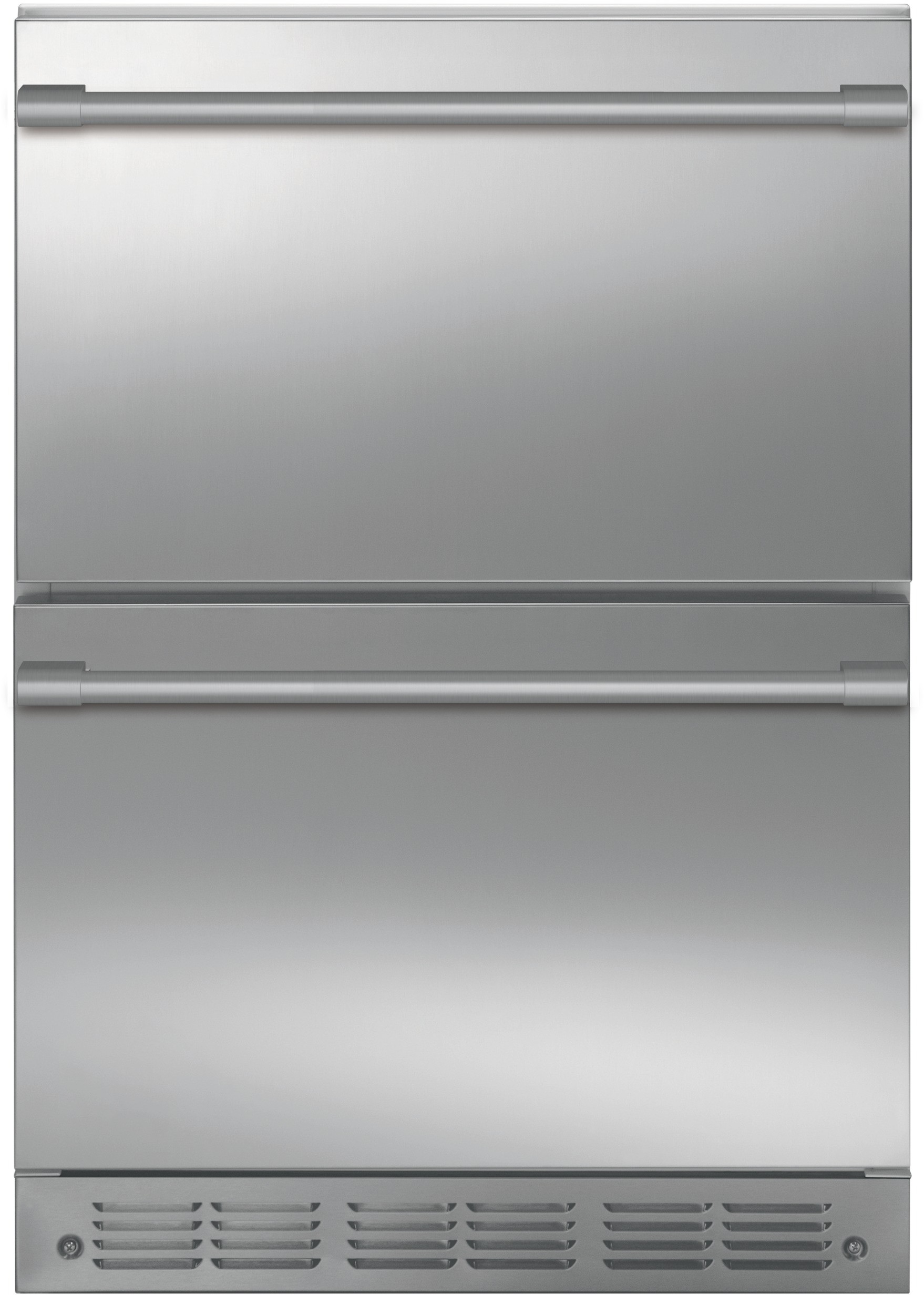 Monogram - 5.0 Cu. Ft. Built-In Mini Fridge with Full-Extension Slide-Out Refrigerated Drawers - Stainless Steel — FIN-0019054 | Fridge.com