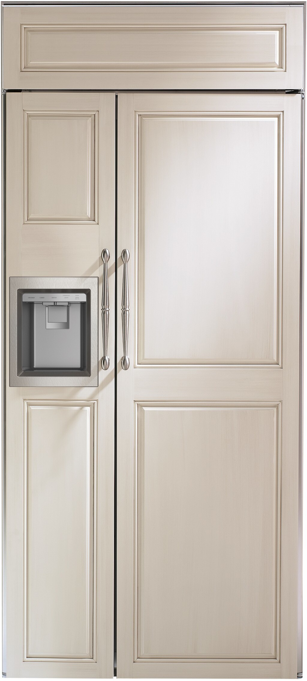 Monogram - 36 in. Wide 20.2 Cu. Ft. Side-by-Side Built-In Smart Refrigerator with Dispenser with Proximity Sensor - Custom Panel Ready — FIN-0019069 | Fridge.com