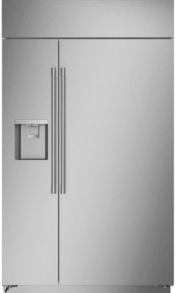 Monogram ZISS480DNSS 28.6 Cu. Ft. Stainless Steel Built-In Side by Side Refrigerator | Fridge.com