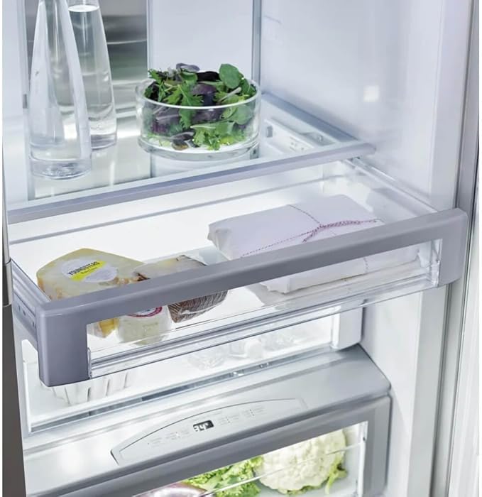 Monogram ZISS480DNSS 28.6 cu. ft. Stainless Steel Built-In Side By Side Refrigerator - View 4 | Fridge.com