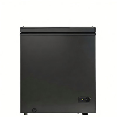 3.5 Cu Ft Black Mini Chest Freezer, 7-Level Temp Control,Energy Efficient, Compact for Dorm/RV/Office, with Removable Basket | Fridge.com