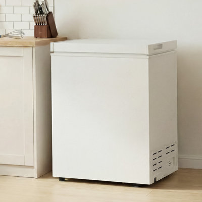 4.5 Cu.ft Compact Chest Freezer, Low-noise Energy-saving Deep Freezer With 7 Level Adjustable Temp — Muhub, model 440023210WMU