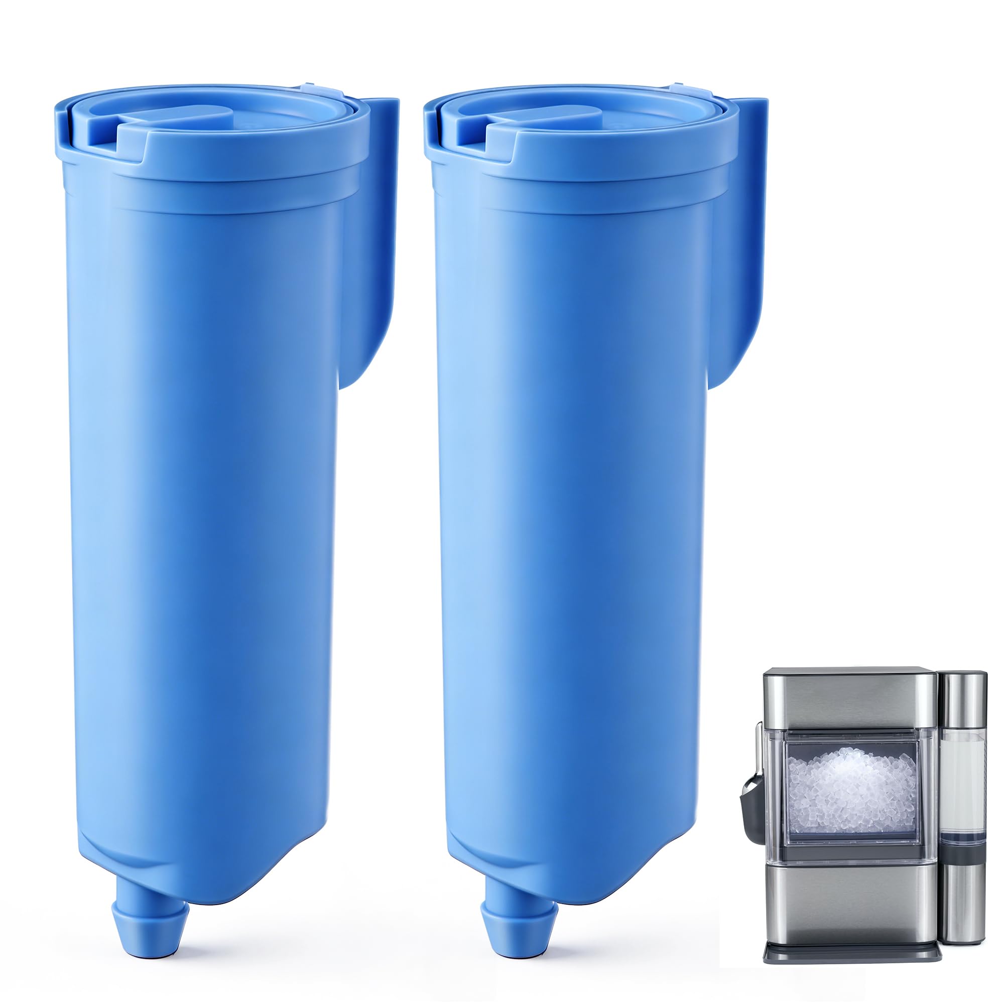 Mysora 2 Pack Replacement Water Filter Compatible With Opal Nugget Ice Maker&Opal 2.0 & Opal+, Scale Inhibiting Filter Compatible With GE Profile Opal Nugget Ice Maker, Cleans And Improve Ices Taste - View 1 | Fridge.com