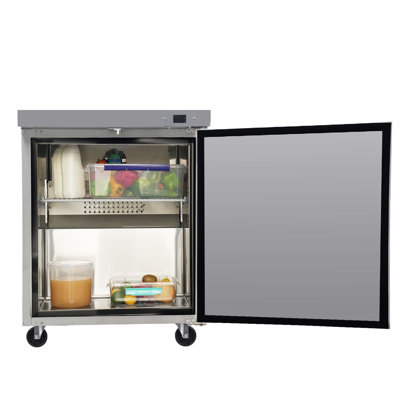 Fennel 29 Inch Undercounter Refrigerator, 8 Cu.Ft Single Door Compact Fridge with Casters, ETL Listed — Nfusion, model M6074839