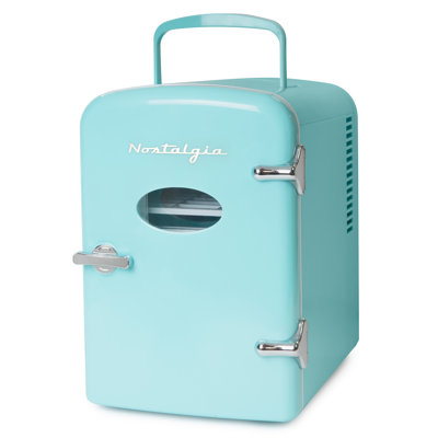 Nostalgia Retro 0.14 cu. ft. Countertop Mini Fridge | Fridge.com