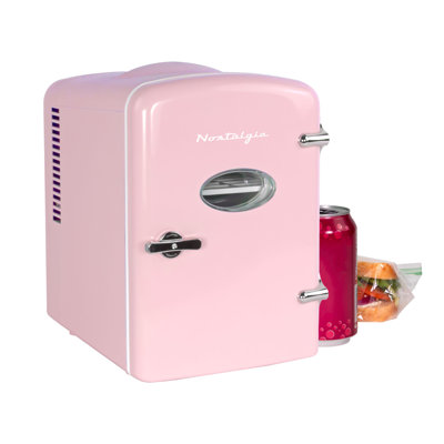 Nostalgia Retro 0.14 cu. ft. Countertop Mini Fridge | Fridge.com