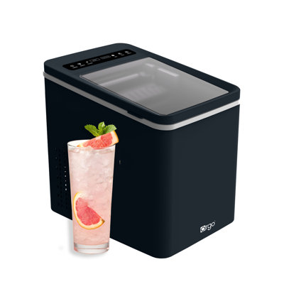 Orgo The Maverick Countertop Ice Maker, Makes 23 Lbs. In 24 Hours, Bullet Shaped In 2 Sizes, Ice Maker Ready In 6-8 Minutes, Led Control Panel, Self-c | Fridge.com
