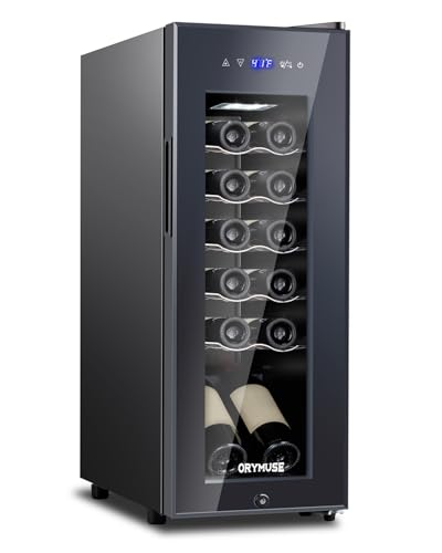 12 Bottle Compressor Wine Cooler Refrigerator with Lock | Fridge.com