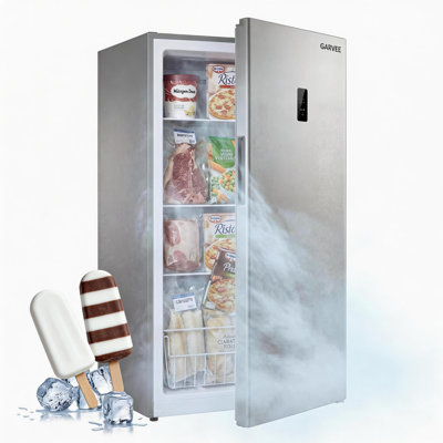 14 Cu.Ft Upright Freezer, Stand Up Freezer with Adjustable Shelves, Mechanical Temperature Control — FIN-0019039 | Fridge.com