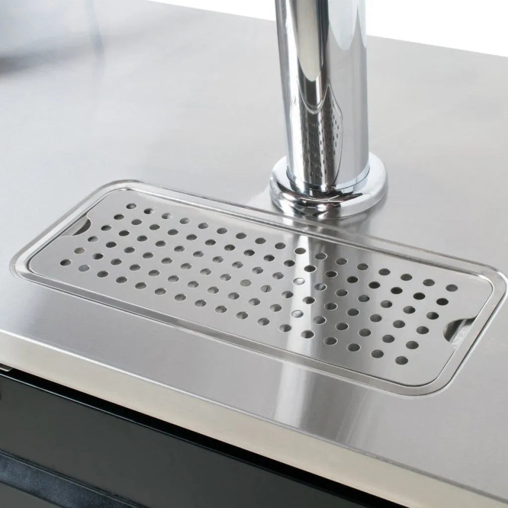 Peakcold Double Tap Commercial Beer Dispenser - Kegerator Keg Cooler; 36" W - View 5 | Fridge.com