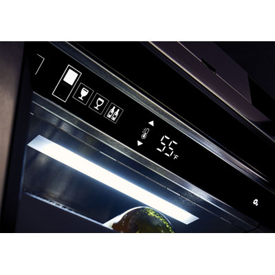 86 Bottle Dual Zone Built-in Wine Refrigerator | Fridge.com