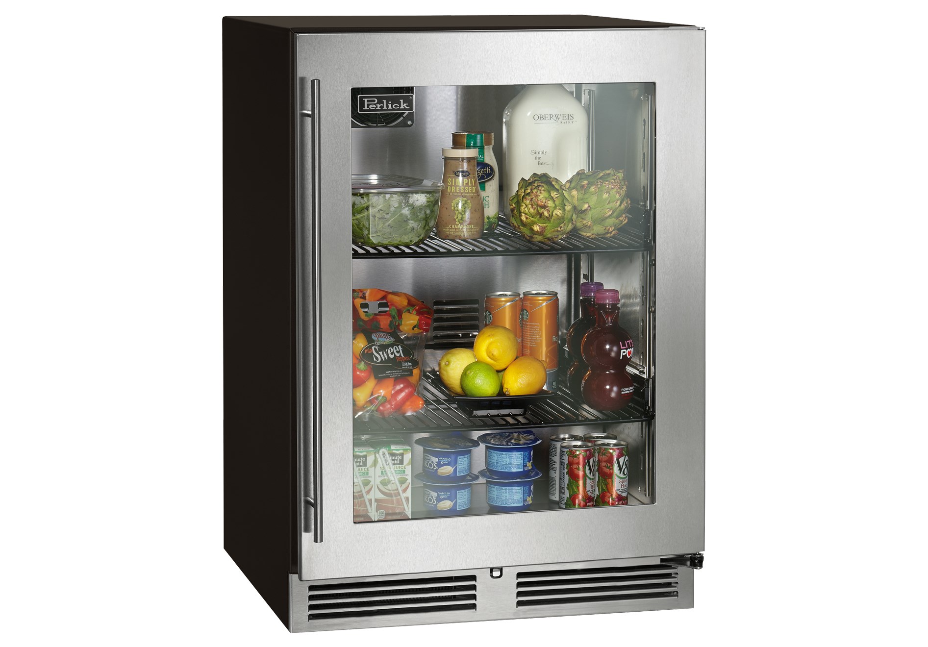 Perlick 24 Inch C-Series 24" Built In Undercounter Counter Depth Compact All-Refrigerator HC24RB44LL | Fridge.com