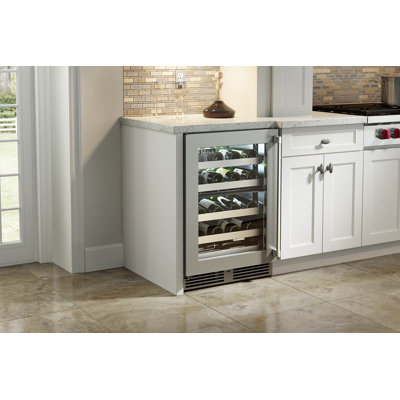 C-Series 40 Bottle Single Zone Built-In Wine Refrigerator | Fridge.com
