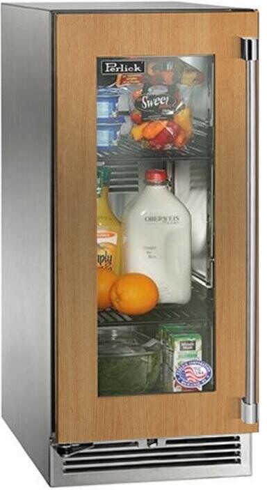 Perlick 15 Inch Signature 15" Built In Undercounter Counter Depth Compact All-Refrigerator HP15RO44LL — FIN-0019451 | Fridge.com